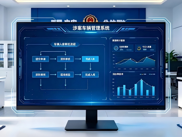智慧管车·规范执法｜涉案车辆管理系统：全流程数字化闭环，让警务管理更高效、更安全、更透明
