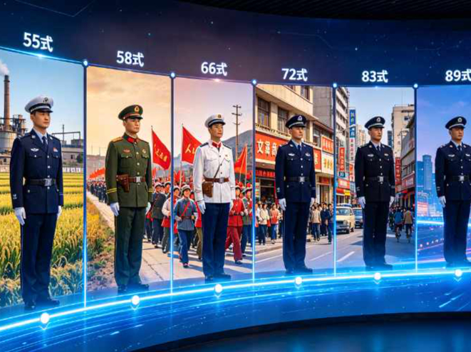 警服时光穿越体验系统案例介绍