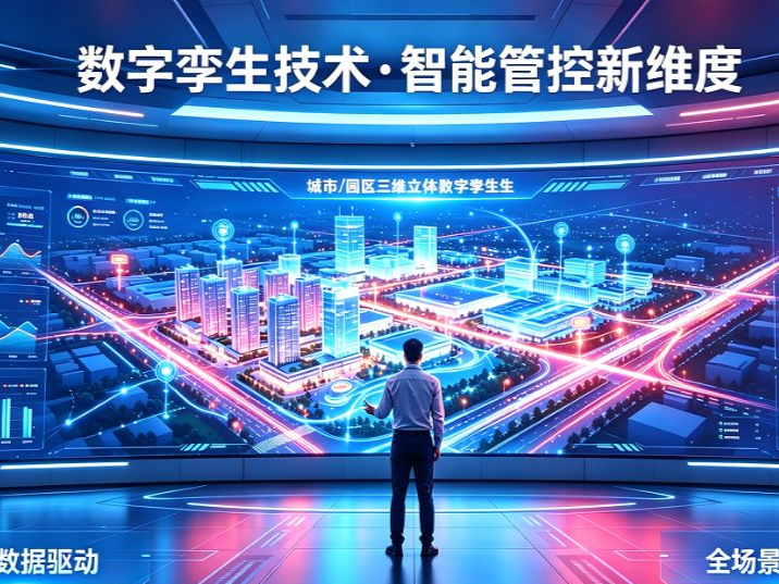 数字孪生全域管控平台：虚实融合数字化落地与行业量化增效实践